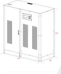 Источник бесперебойного питания MAKELSAN LevelUPS T4 160 kVA