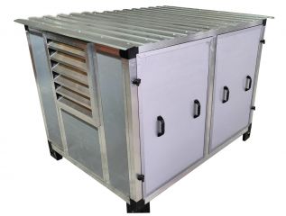 Дизельный генератор Вепрь АДП 7/4-Т400/230 ВЛ1-Б в контейнере