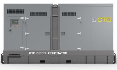 Дизельный генератор CTG 44C в кожухе