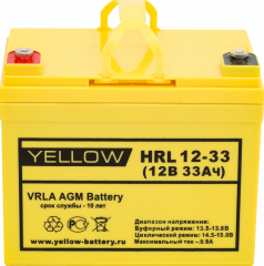 YELLOW HRL 12-33