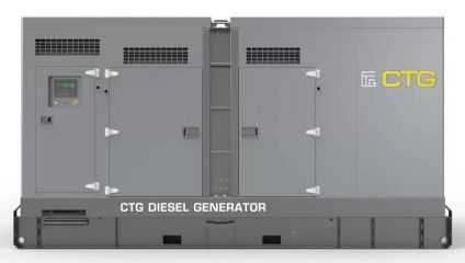 Дизельный генератор CTG 17M-M в кожухе