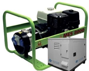 Бензиновый генератор Pramac MES8000 230V 50Hz