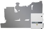 ТСС АД-60С-Т400-2РПМ9 в погодозащитном кожухе в кожухе с АВР